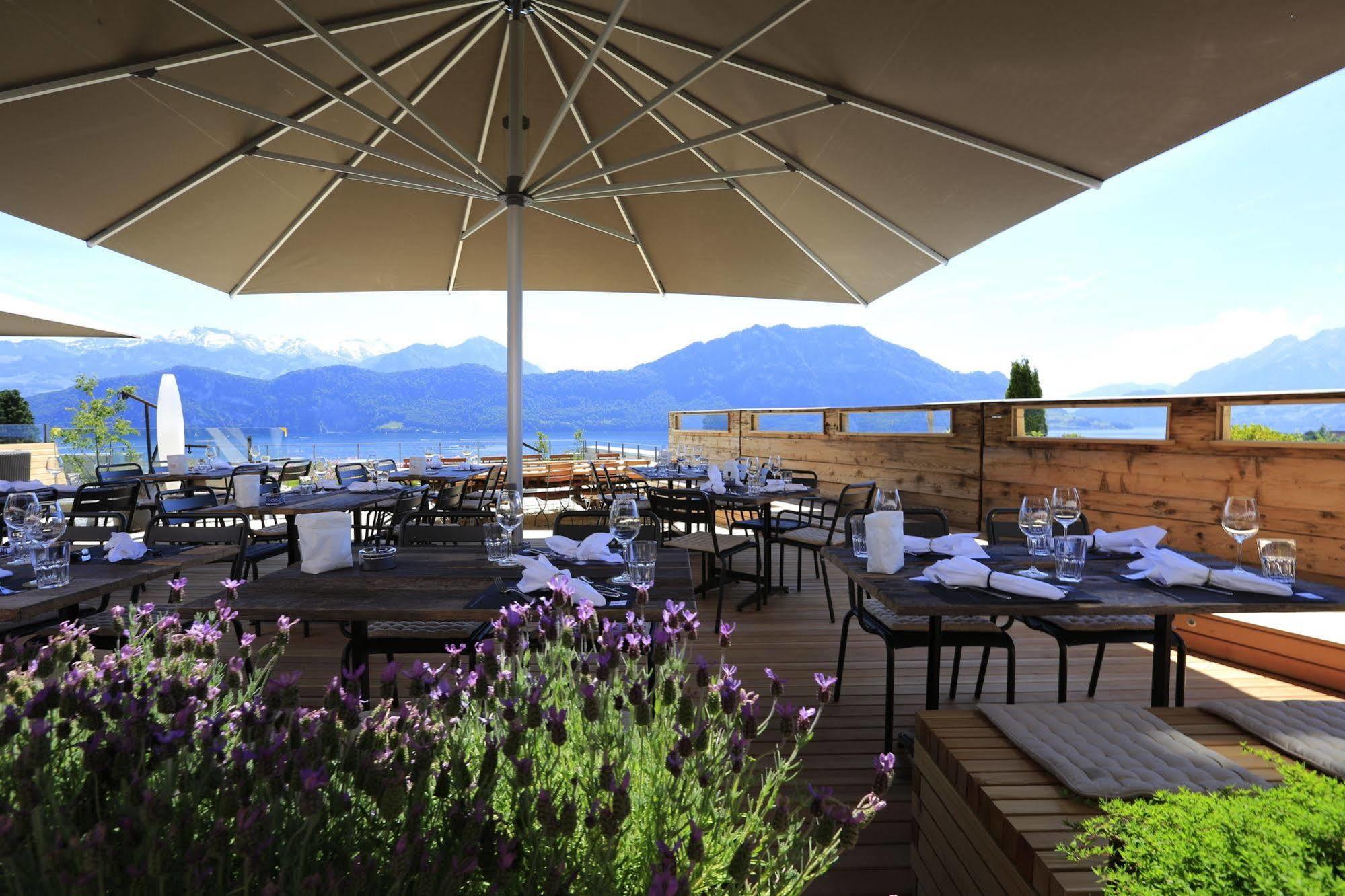 Alpenblick Weggis - Panorama & Alpen Chic Hotel Kültér fotó